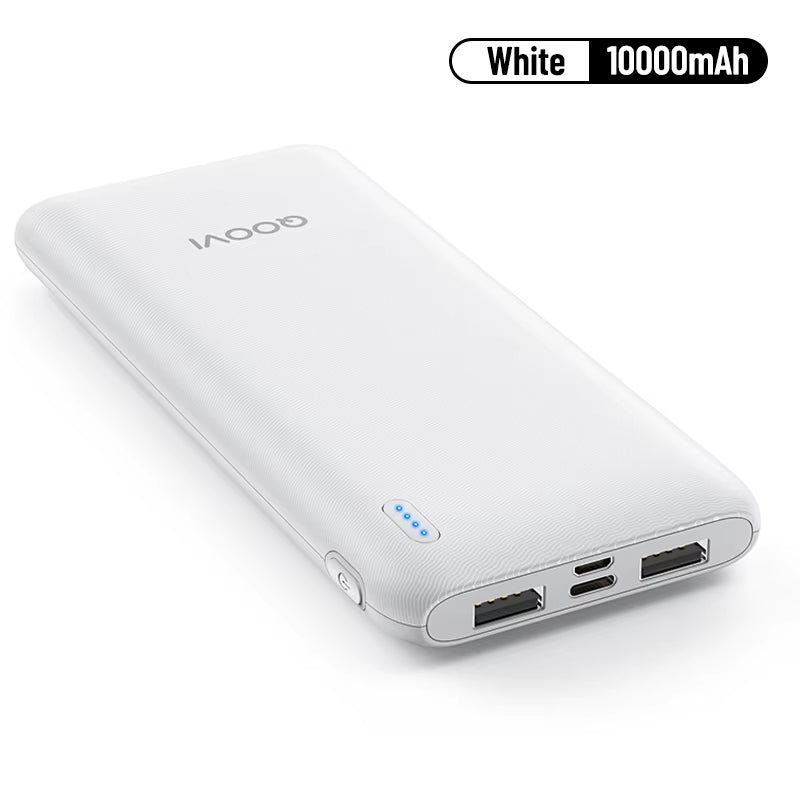 20000Mah Power Bank Ultra-Thin Portable Charger for Iphone 15 Xiaomi Samsung Huawei External Battery 10000 Mah Powerbank