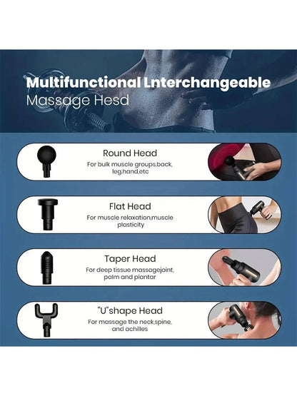 1Pc Fascial Gun, Modern Mini Massage Gun for Relaxation